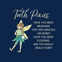 Tooth Pixie sticker set