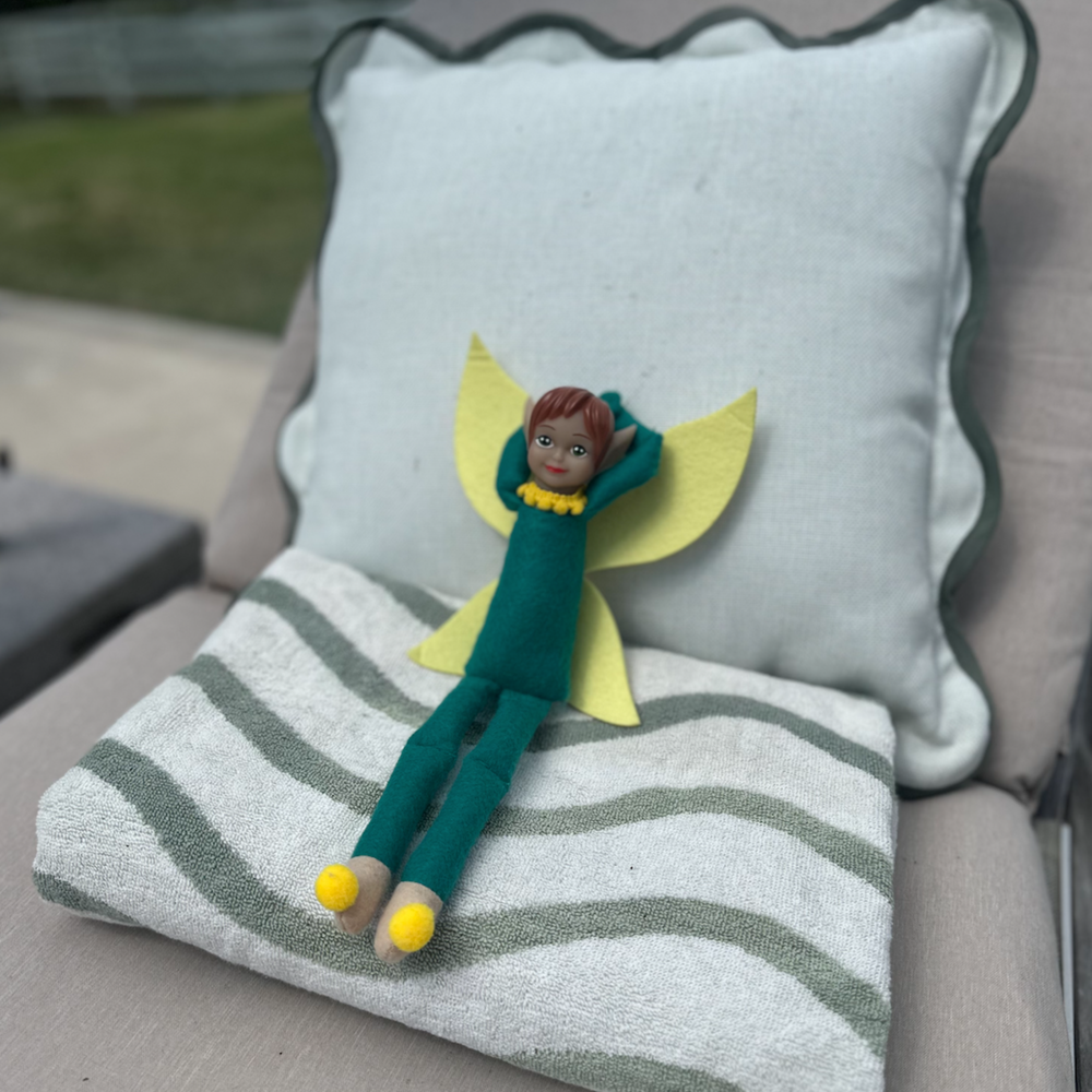 Tooth Pixie chilling poolside
